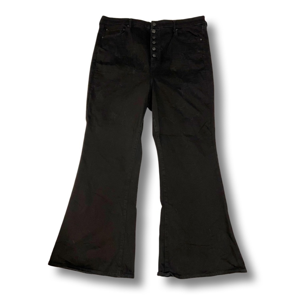 american eagle ne(x)t level stretch curvy highest-waist flare jeans
